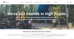 Desktop Screenshot of momentumwatch.com